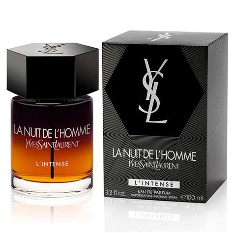 ysl la nuit de l'homme le parfum intense|ysl l'homme fragrantica.